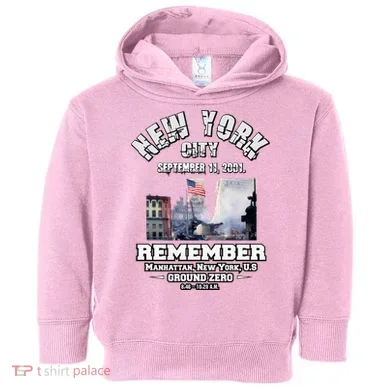 September 11 Remember TShirtSeptember 11 Remember Toddler Hoodie