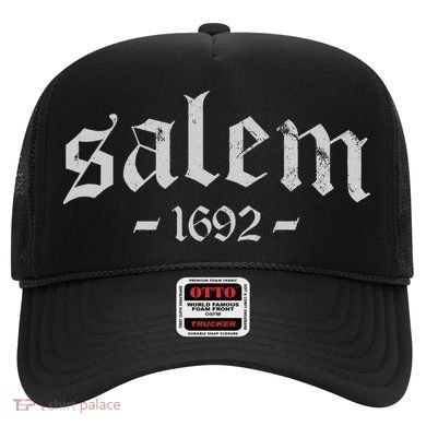 Salem 1692 Salem Witch Trials Retro Vintage Distressed Hat