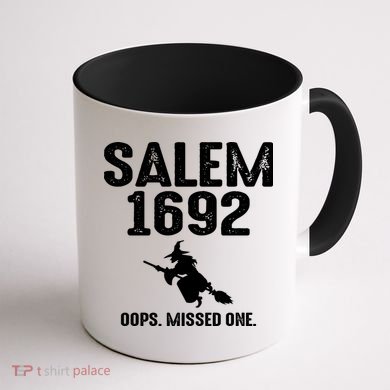 Salem 1692 Coffee Mug back