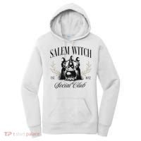 Salem 1692 Social Club Witch Halloween Witchy Women Women's Hoodie thumb 0