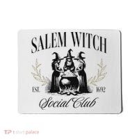 Salem 1692 Social Club Witch Halloween Witchy Women Mousepad thumb 0