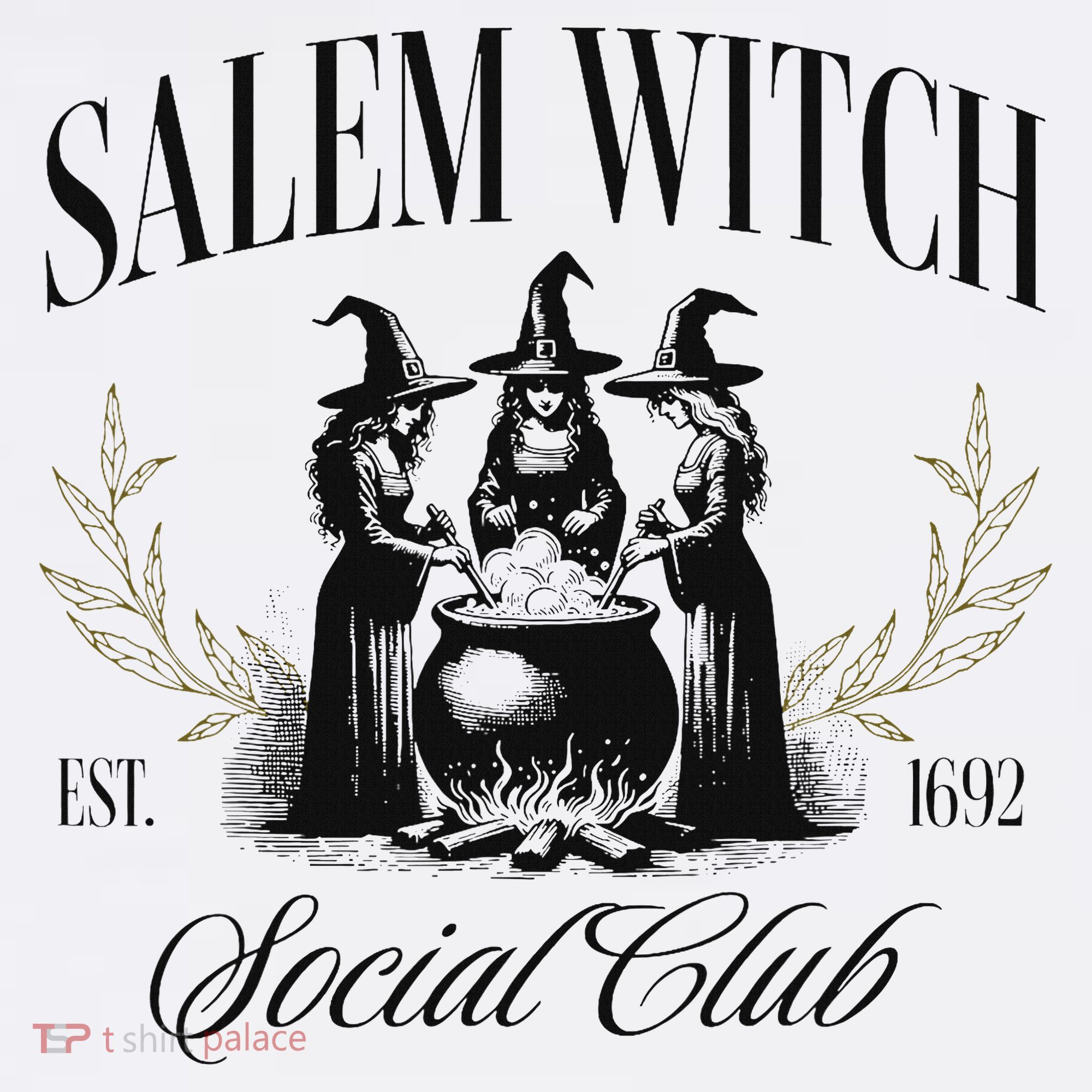 Salem 1692 Social Club Witch Halloween Witchy Women Women's Tank Top
