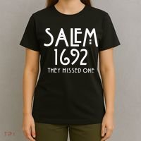 Salem 1692 They Missed One T-Shirt thumb 4