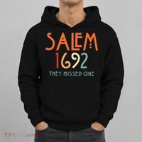 Salem 1692 They Missed One Salem Witch 1692 Halloween Hoodie thumb 0