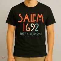 Salem 1692 They Missed One Salem Witch 1692 Halloween T-Shirt thumb 3