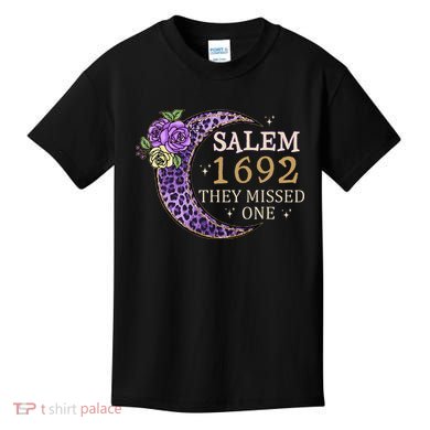 Salem 1692 They Missed One Kids T-Shirt