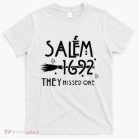 Salem 1692 They Missed One Witch Halloween T-Shirt thumb 0