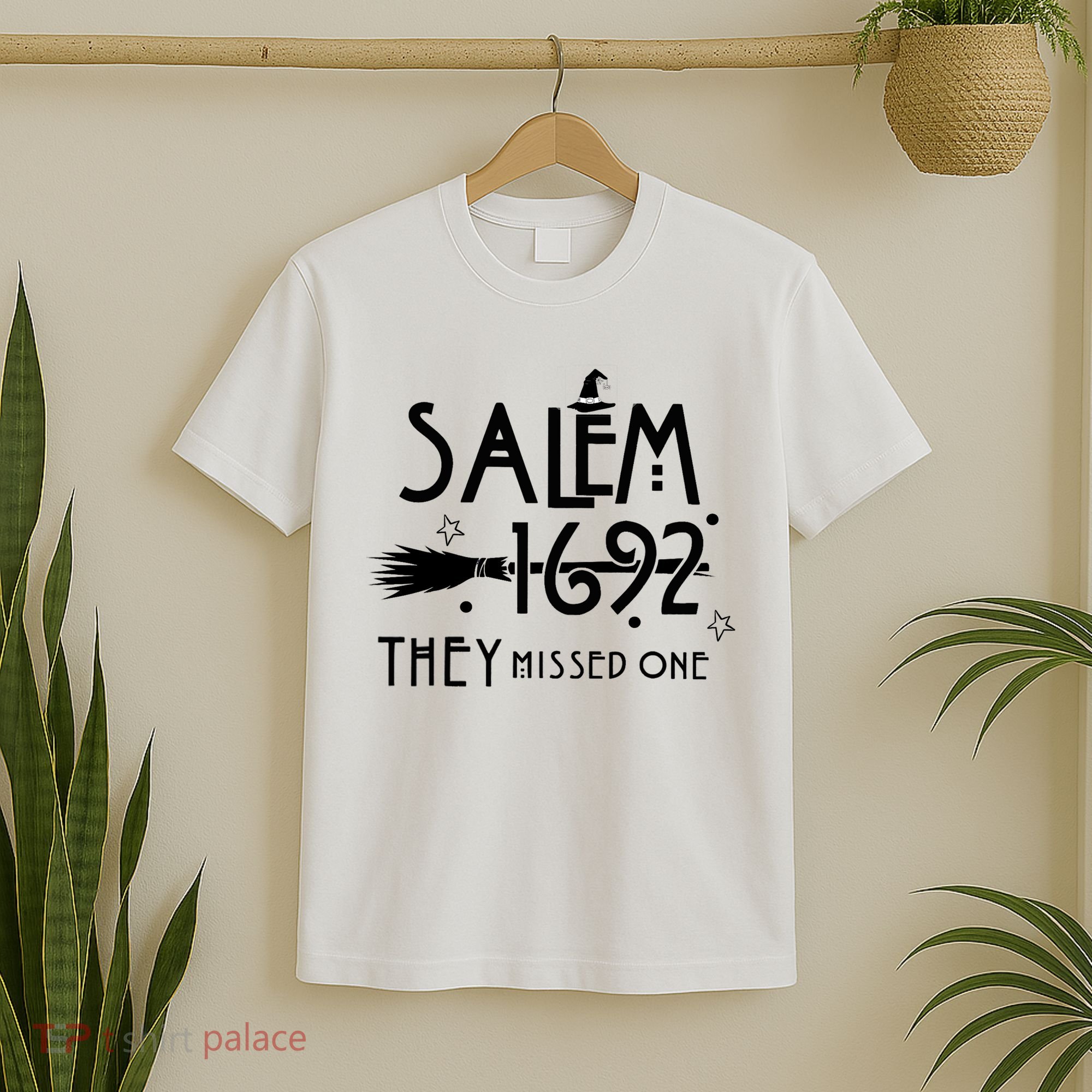 Salem 1692 They Missed One Witch Halloween T-Shirt