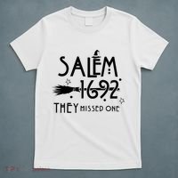 Salem 1692 They Missed One Witch Halloween T-Shirt thumb 5