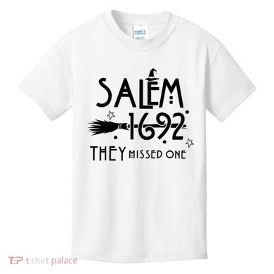 Salem 1692 They Missed One Witch Halloween Kids T-Shirt