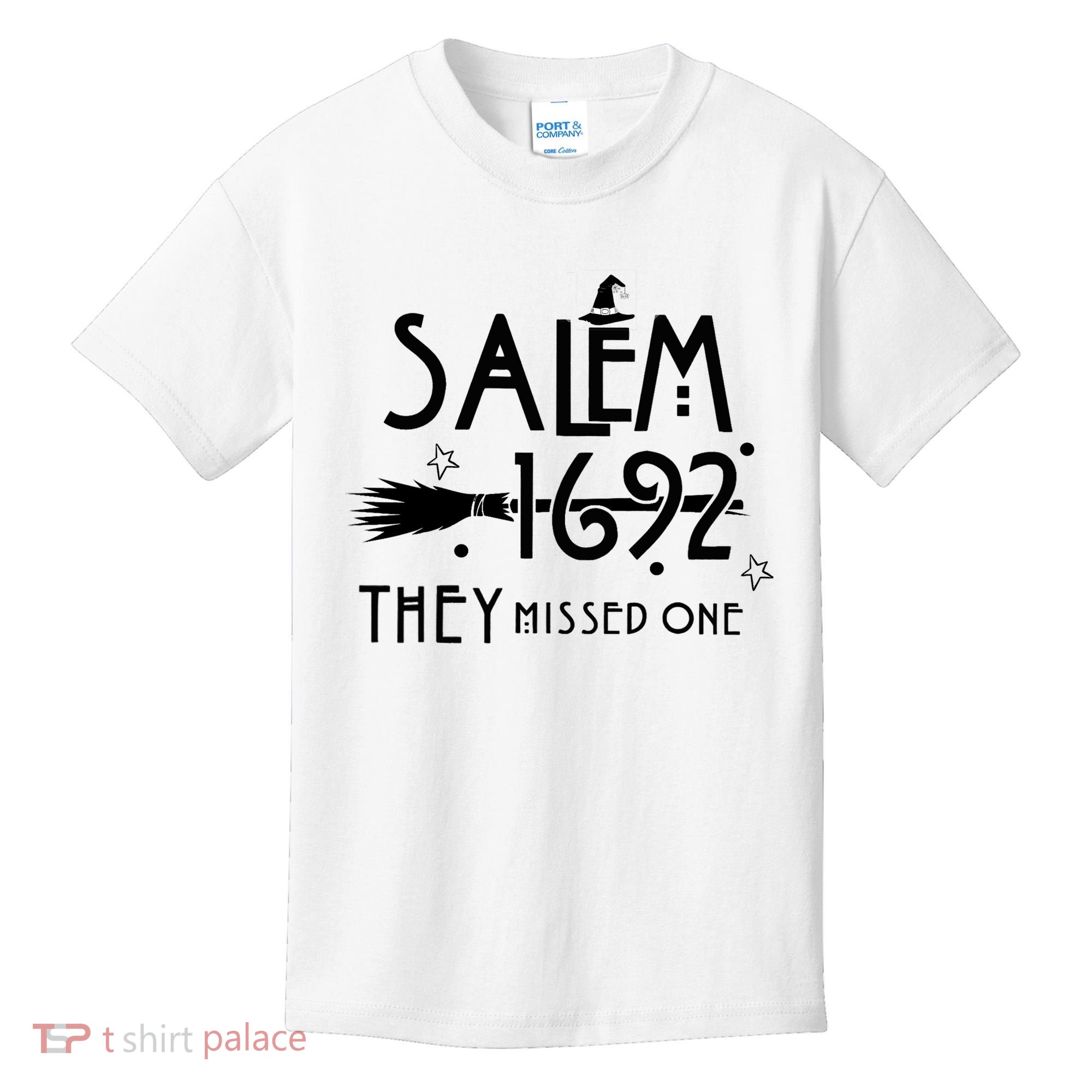Salem 1692 They Missed One Witch Halloween Kids T-Shirt