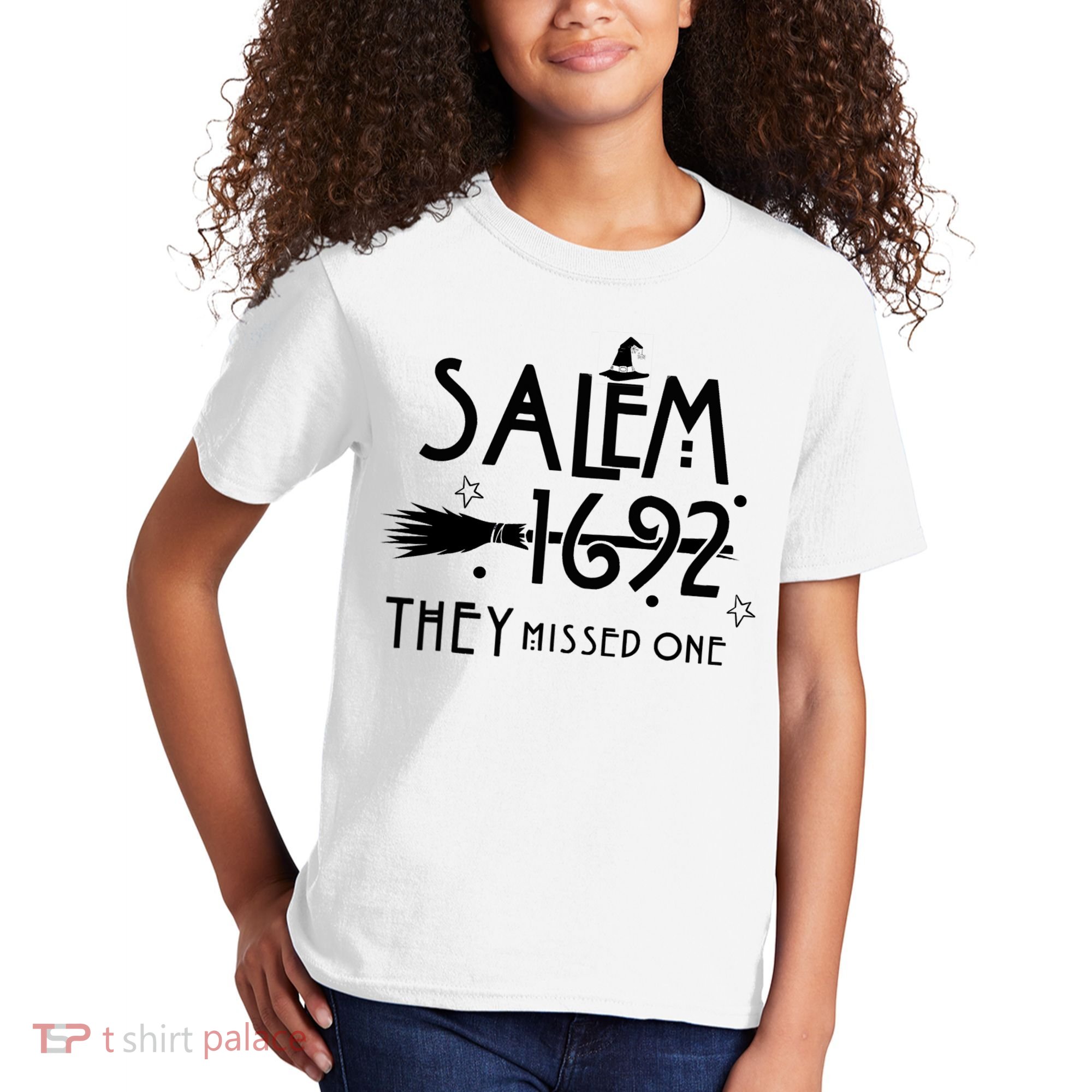 Salem 1692 They Missed One Witch Halloween Kids T-Shirt