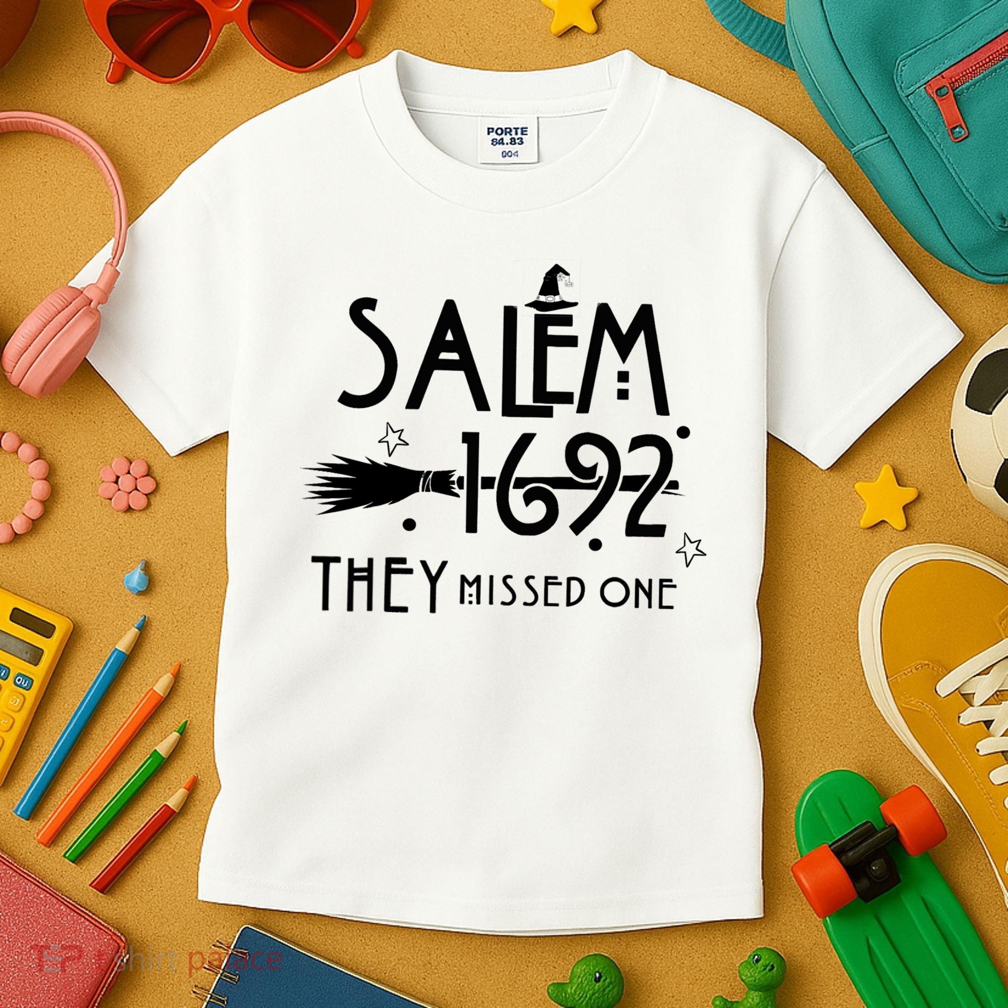 Salem 1692 They Missed One Witch Halloween Kids T-Shirt