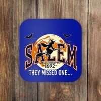 Salem 1692 Witch Trials They Missed One Halloween Coaster thumb 0