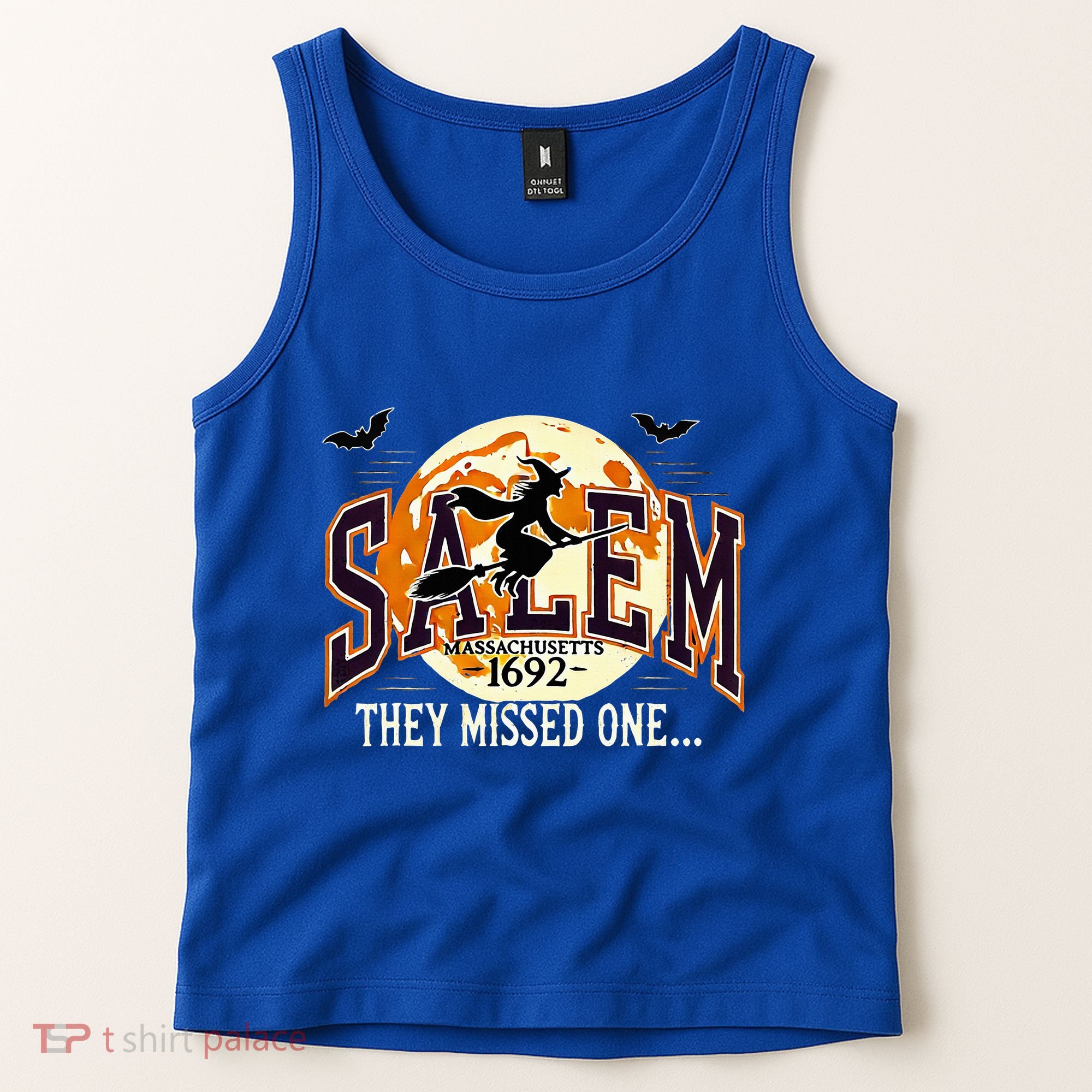 Salem 1692 Witch Trials They Missed One Halloween Tank Top