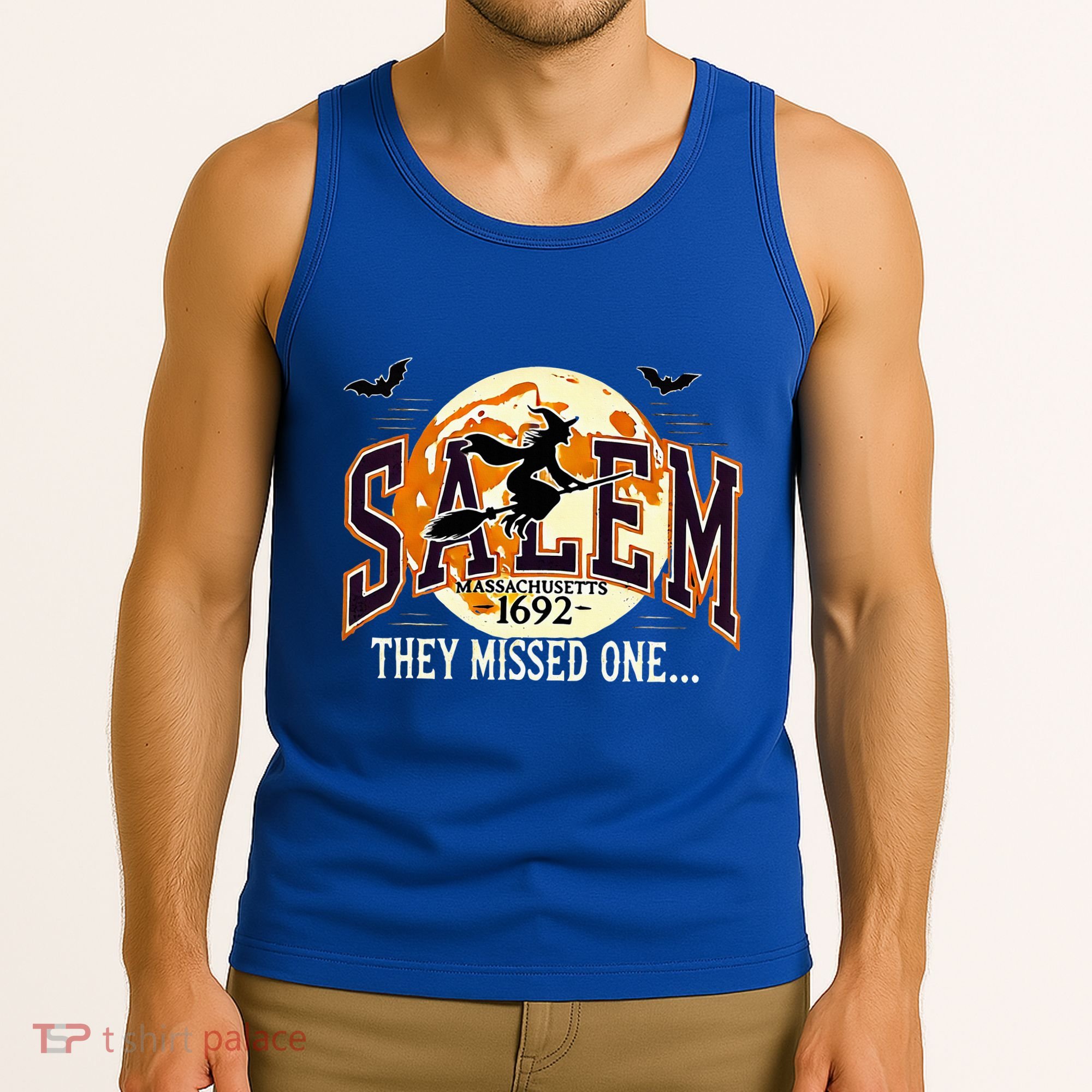 Salem 1692 Witch Trials They Missed One Halloween Tank Top
