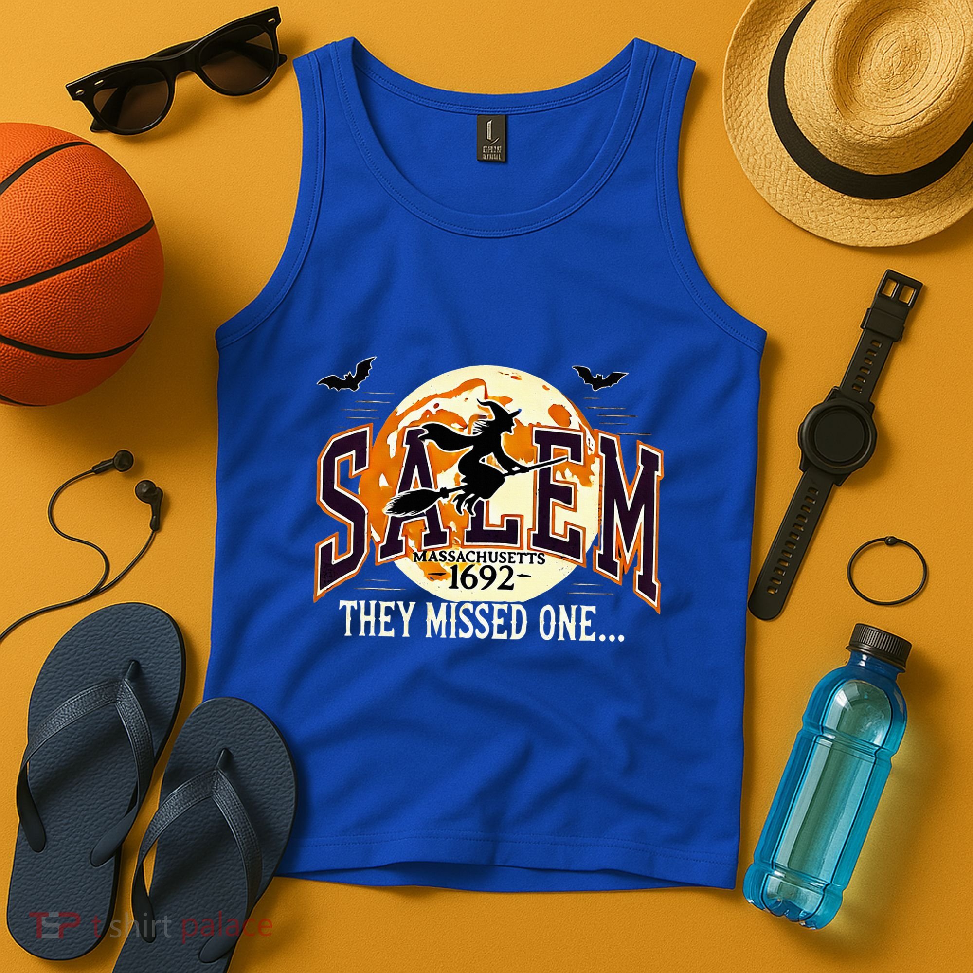 Salem 1692 Witch Trials They Missed One Halloween Tank Top