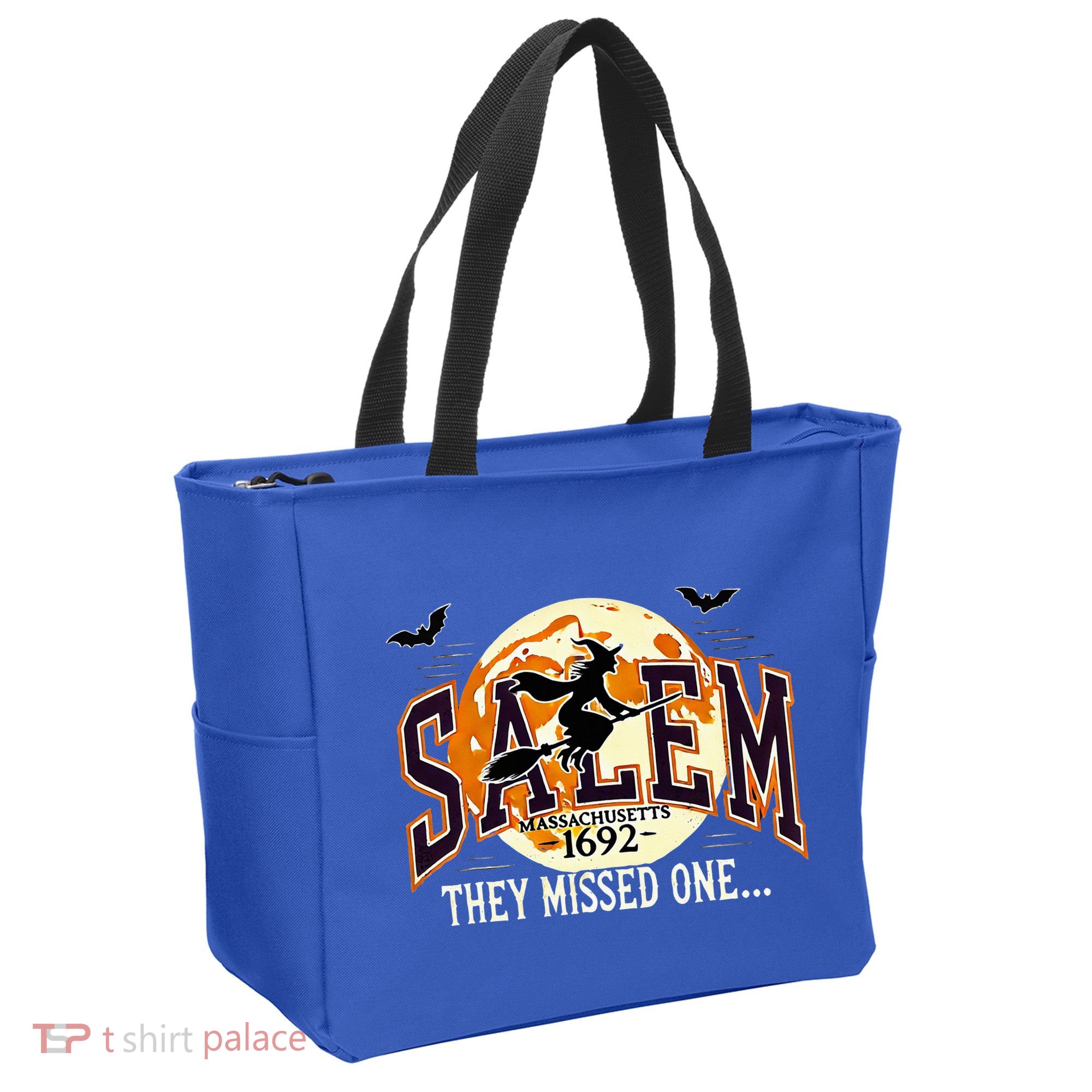 Salem 1692 Witch Trials They Missed One Halloween Tote Bag