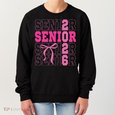 Senior 2026 Coquette Women's Sweatshirt