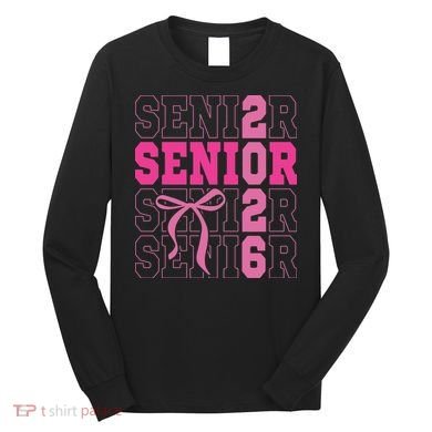 Senior 2026 Coquette Long Sleeve Shirt
