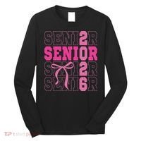 Senior 2026 Coquette Long Sleeve Shirt thumb 0