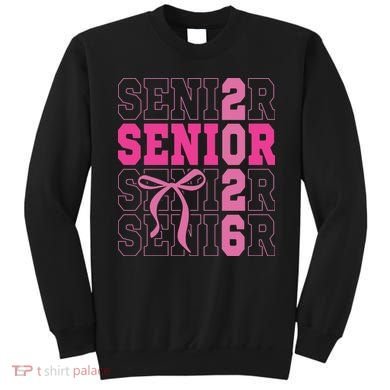 Senior 2026 Coquette Sweatshirt