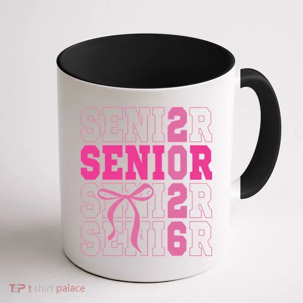 Senior 2026 Coquette Coffee Mug
