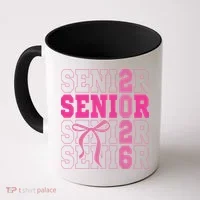 Senior 2026 Coquette Coffee Mug thumb 0