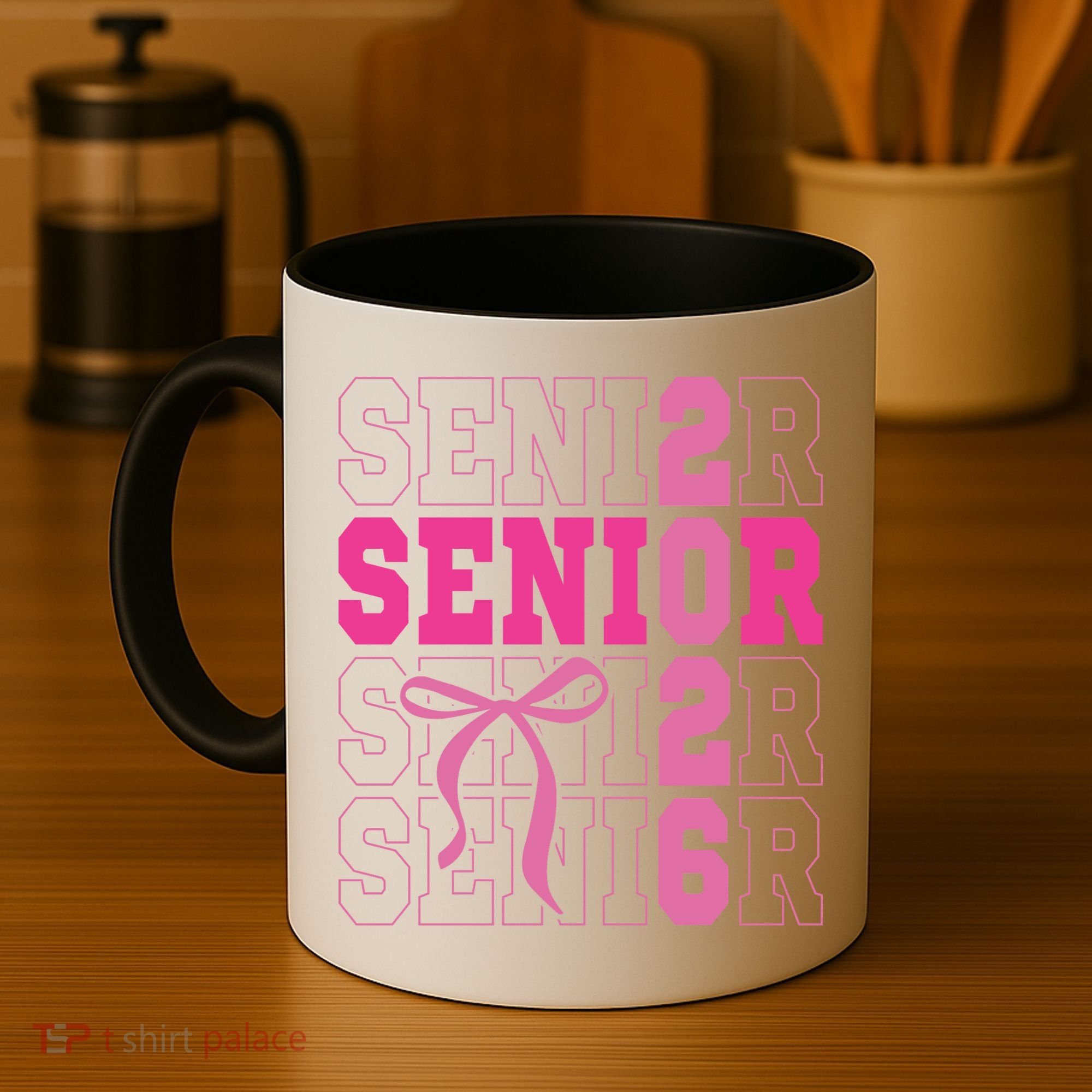 Senior 2026 Coquette Coffee Mug