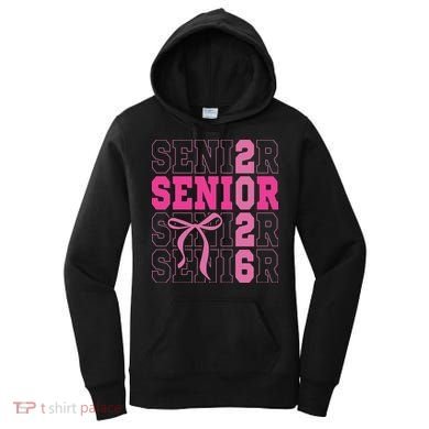 Senior 2026 Coquette Women's Hoodie