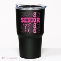 Senior 2026 Coquette Tumbler thumb 0