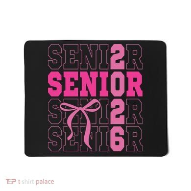 Senior 2026 Coquette Mousepad