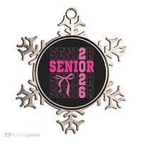 Senior 2026 Coquette Ornament thumb 0