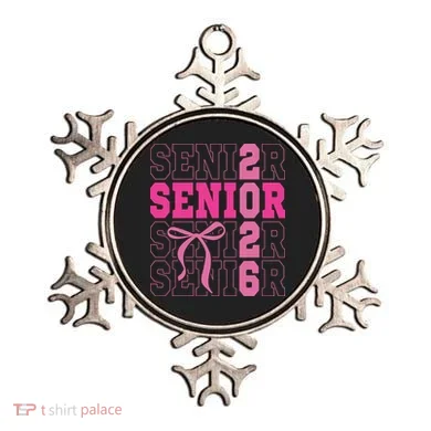 Senior 2026 Coquette Ornament