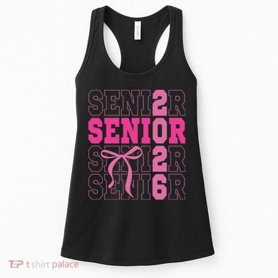 Senior 2026 Coquette Women's Tank Top