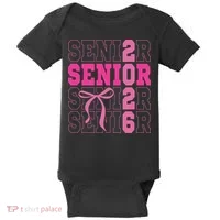Senior 2026 Coquette Baby Bodysuit thumb 0