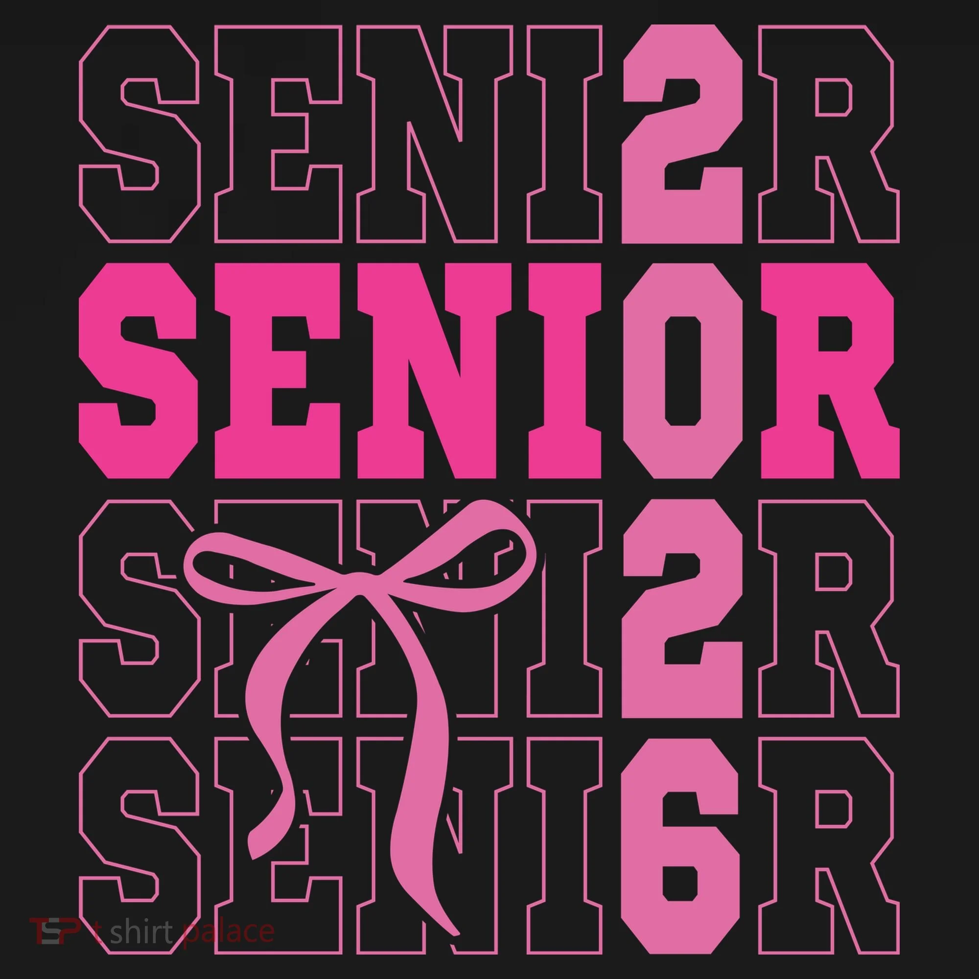Senior 2026 Coquette Tank Top
