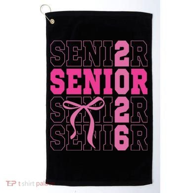Senior 2026 Coquette Golf Towel