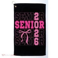 Senior 2026 Coquette Golf Towel thumb 0