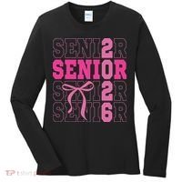 Senior 2026 Coquette Women's Long Sleeve Shirt thumb 0
