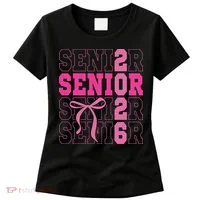 Senior 2026 Coquette Women's T-Shirt thumb 0