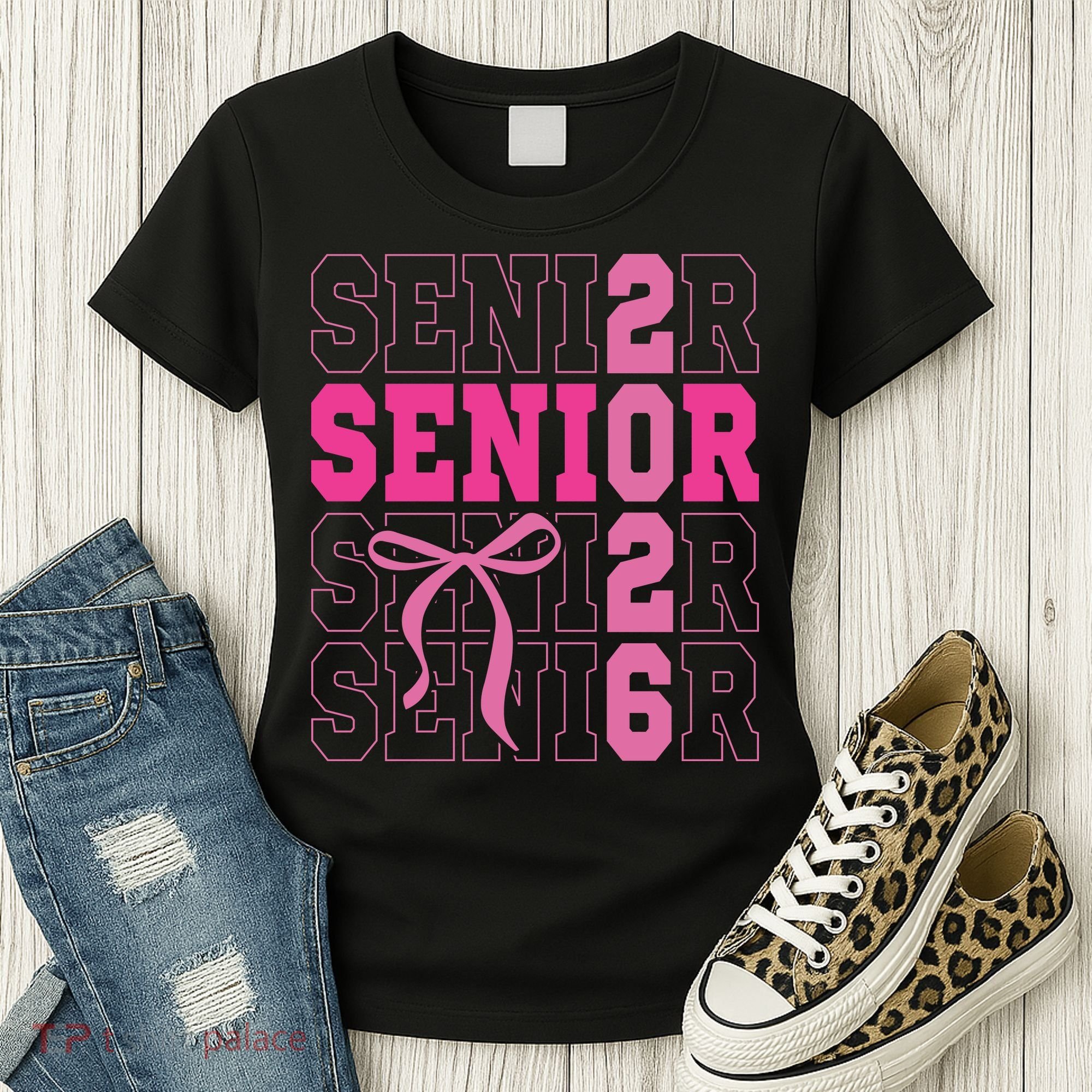 Senior 2026 Coquette Women's T-Shirt