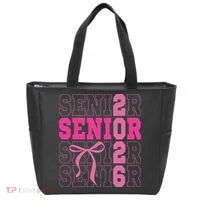 Senior 2026 Coquette Tote Bag thumb 0