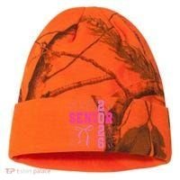 Senior 2026 Coquette Kati Licensed 12" Camo Cuffed Beanie thumb 0