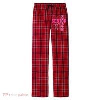 Senior 2026 Coquette Men's Flannel Plaid Pajama Pants thumb 0