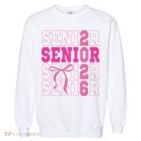Senior 2026 Coquette Garment-Dyed Sweatshirt thumb 0