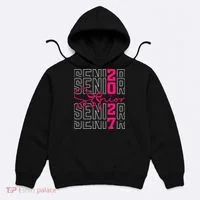 Senior 2027 Class Graduation Grad Hoodie thumb 0