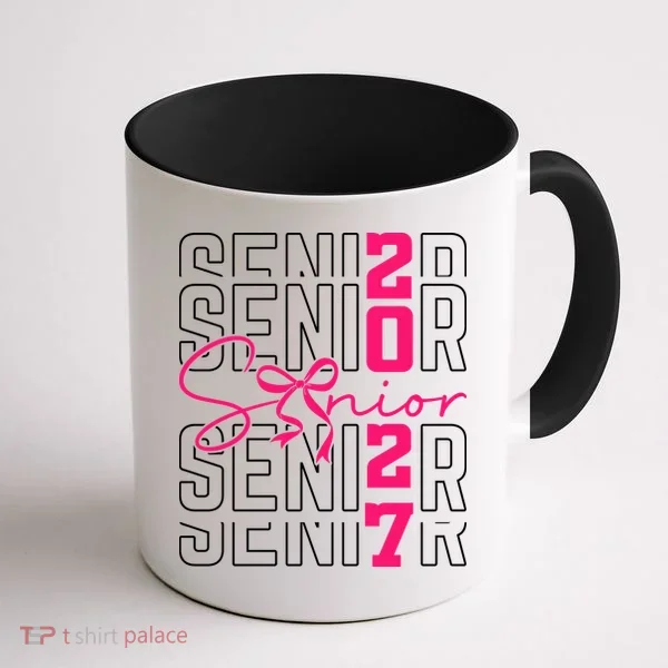 Senior 2027 Class Graduation Grad Coffee Mug