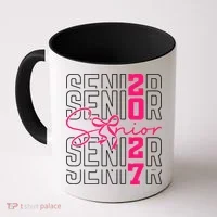 Senior 2027 Class Graduation Grad Coffee Mug thumb 0