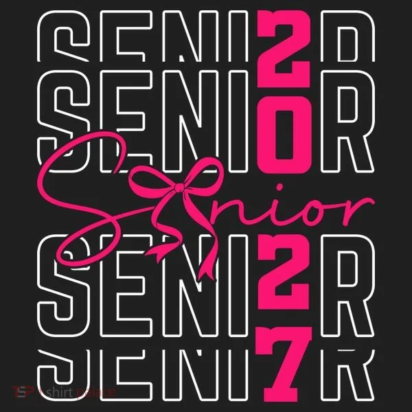 Senior 2027 Class Graduation Grad Hat